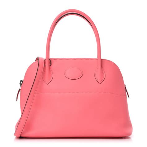 HERMES Swift Bolide 27 Rose Azalee 774849 